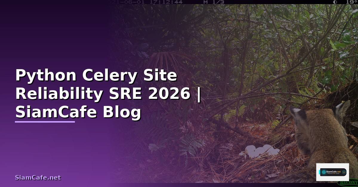 Python Celery Site Reliability SRE