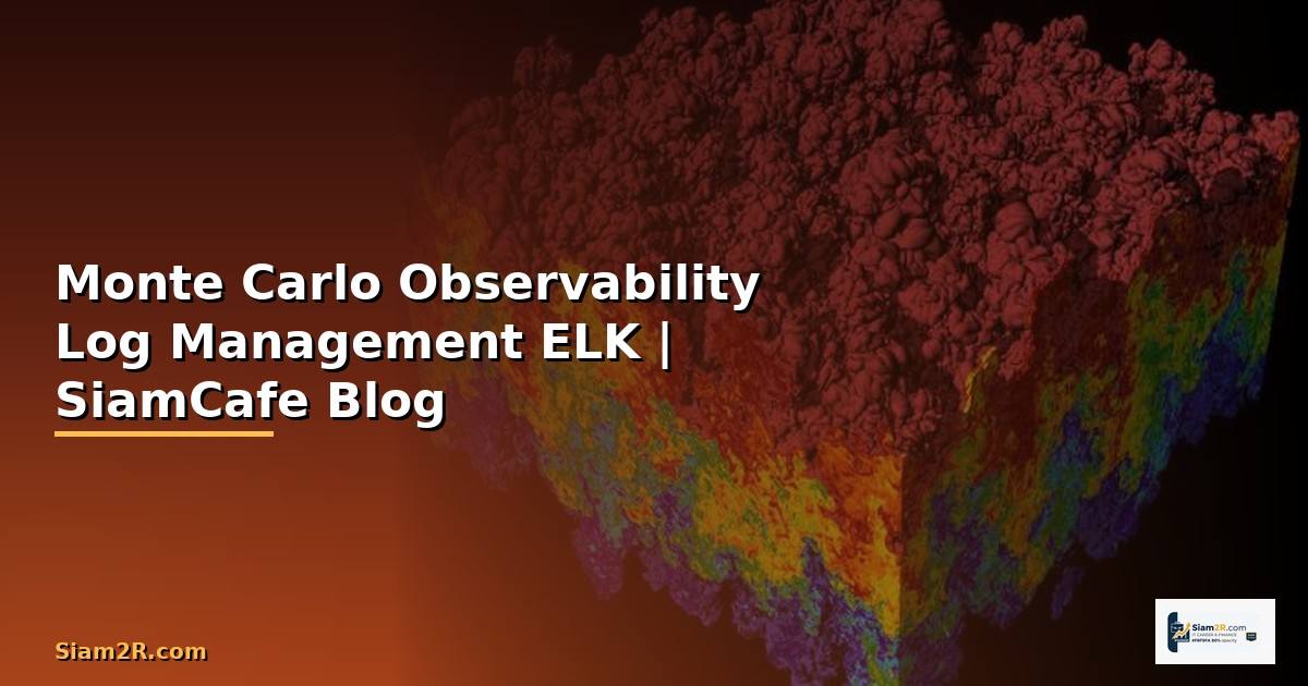 Monte Carlo Observability Log Management ELK