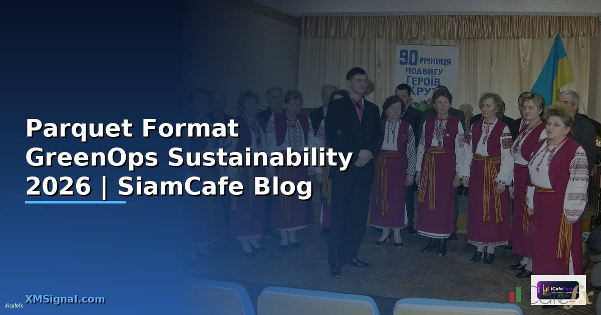 Parquet Format GreenOps Sustainability