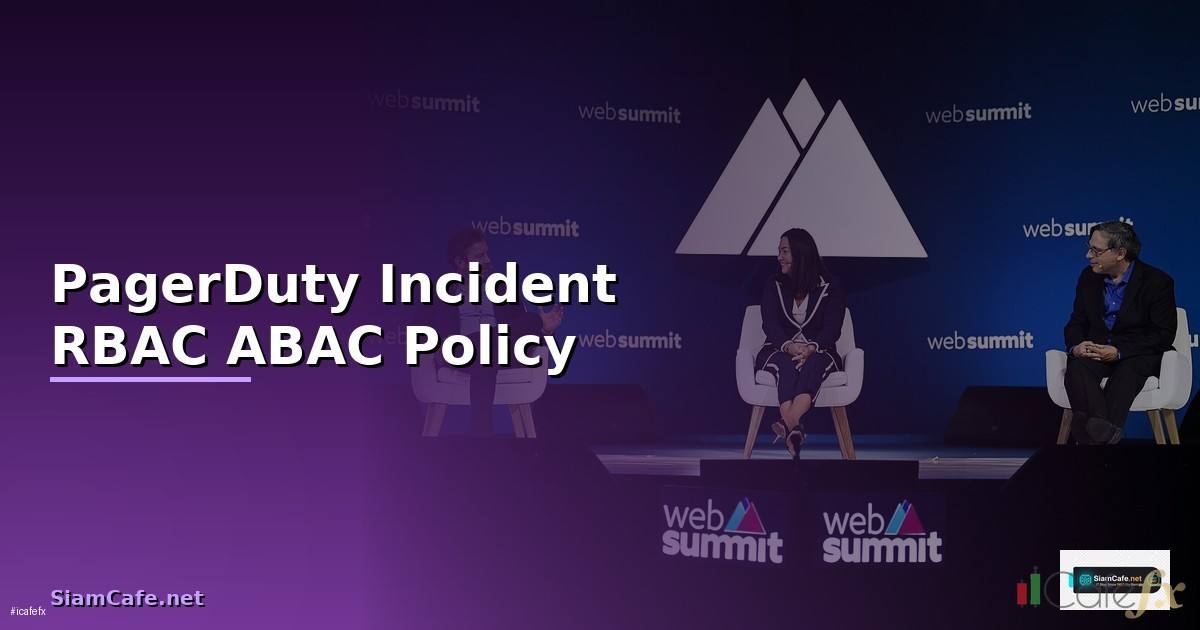 PagerDuty Incident RBAC ABAC Policy —