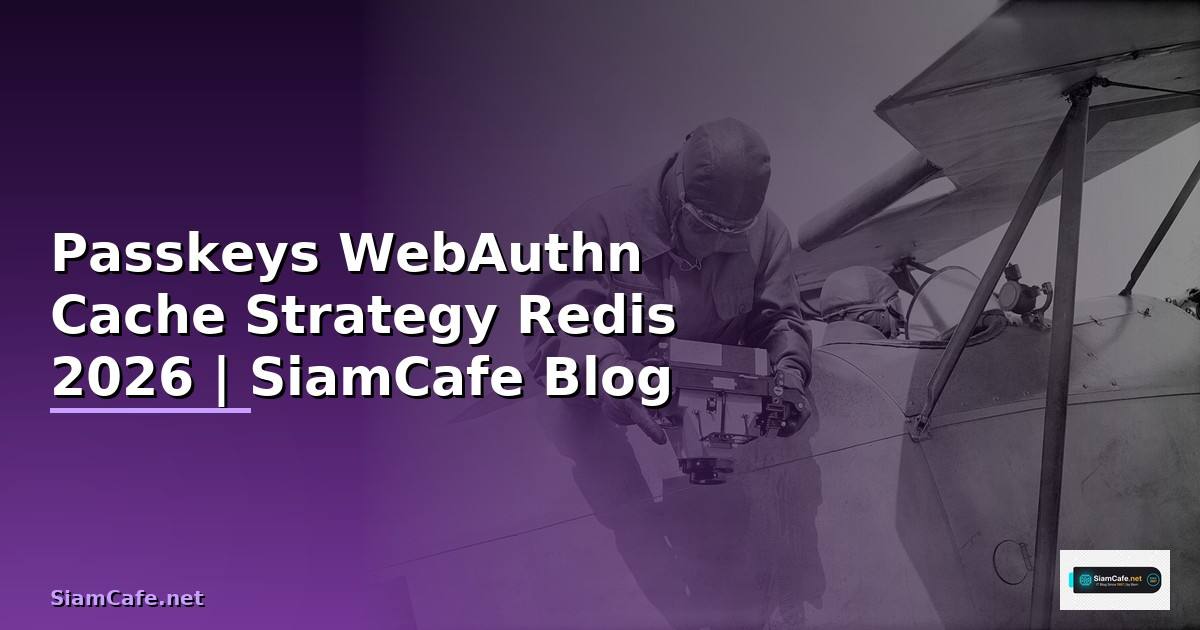 Passkeys WebAuthn Cache Strategy Redis