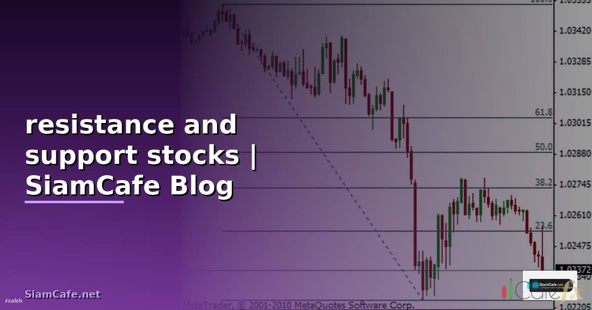 resistance and support stocks
