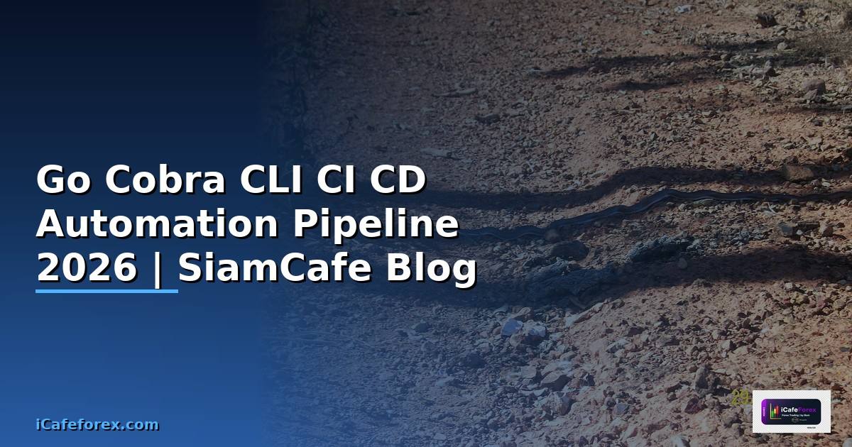 Go Cobra CLI CI CD Automation Pipeline