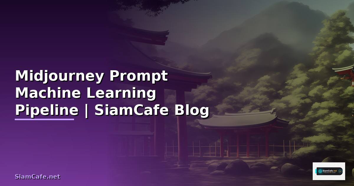 Midjourney Prompt Machine Learning Pipeline