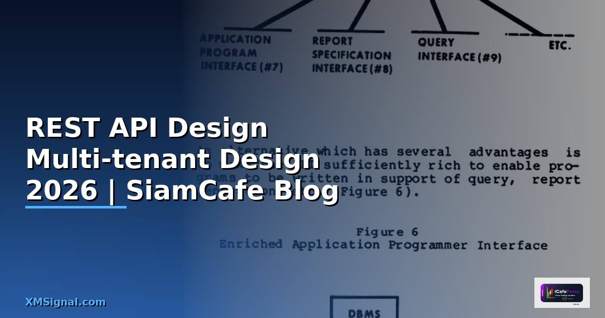 REST API Design Multi-tenant Design — คู่มือฉบับสมบูรณ์ 2026