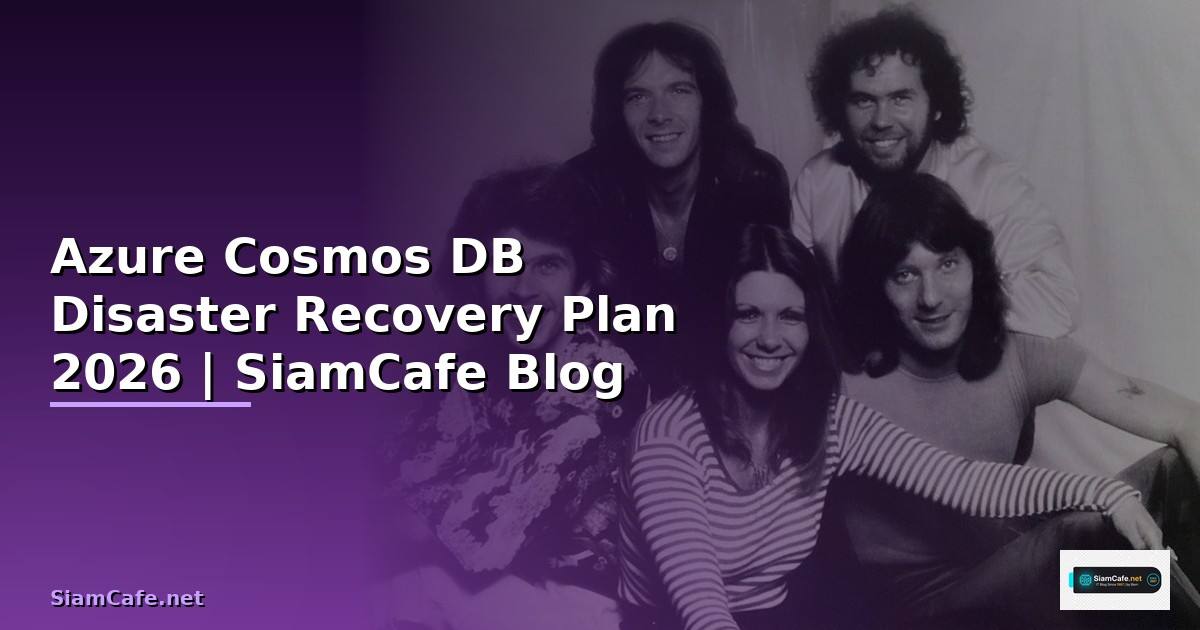 Azure Cosmos DB Disaster Recovery Plan