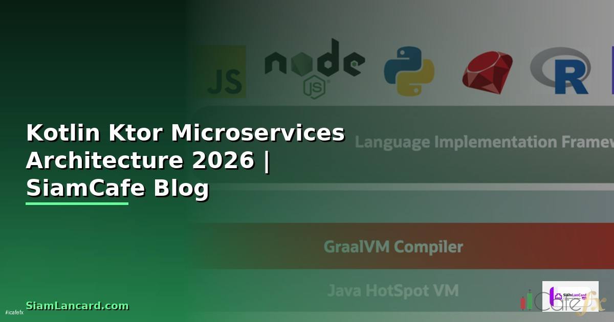 Kotlin Ktor Microservices Architecture