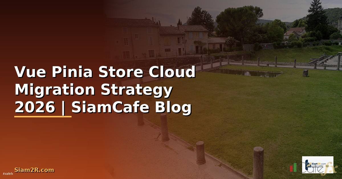 Vue Pinia Store Cloud Migration Strategy