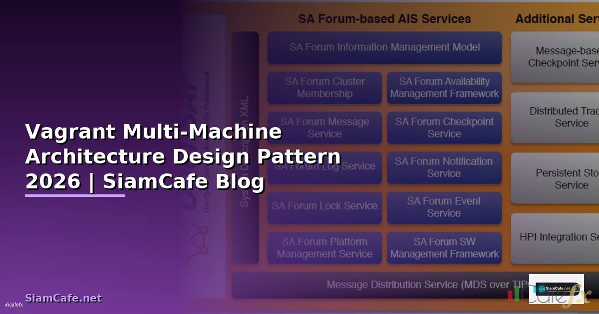 Vagrant Multi-Machine Architecture Design Pattern
