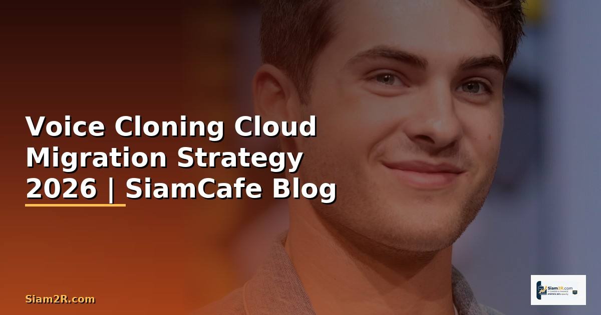 Voice Cloning Cloud Migration Strategy