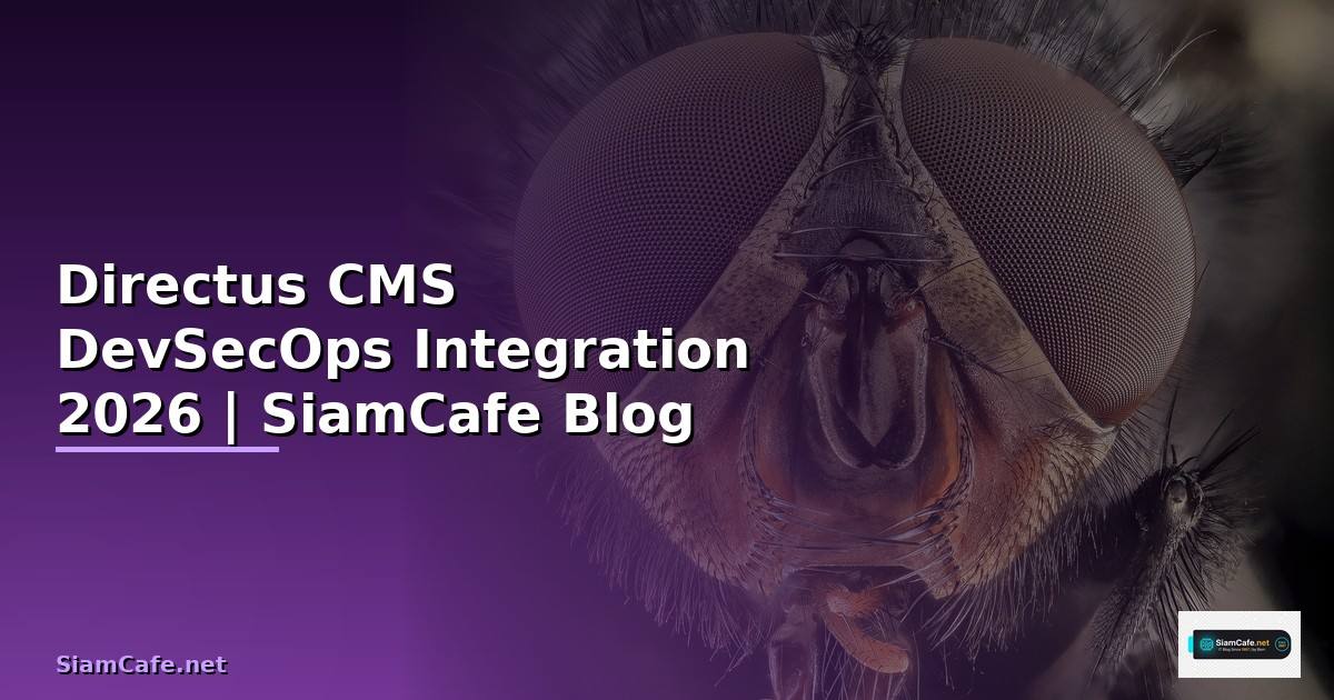 Directus CMS DevSecOps Integration
