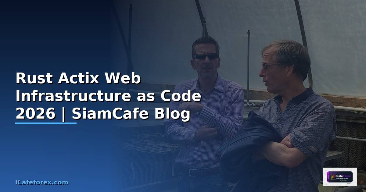 Rust Actix Web Infrastructure as Code