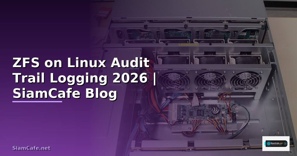 ZFS on Linux Audit Trail Logging