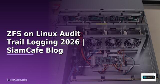 ZFS on Linux Audit Trail Logging