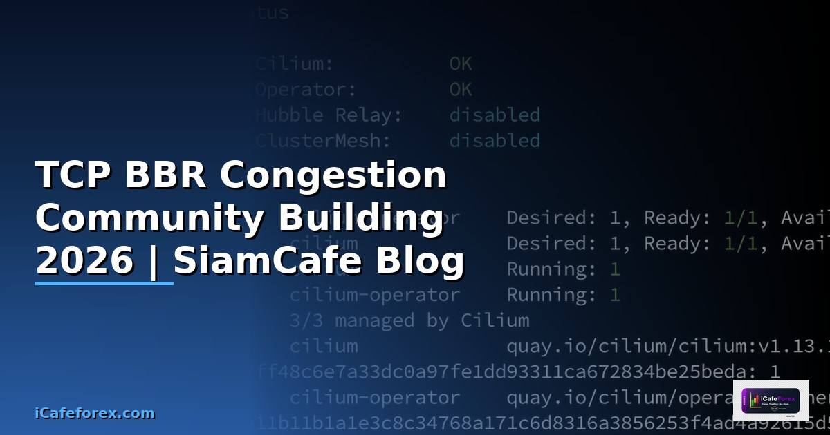 TCP BBR Congestion Community Building