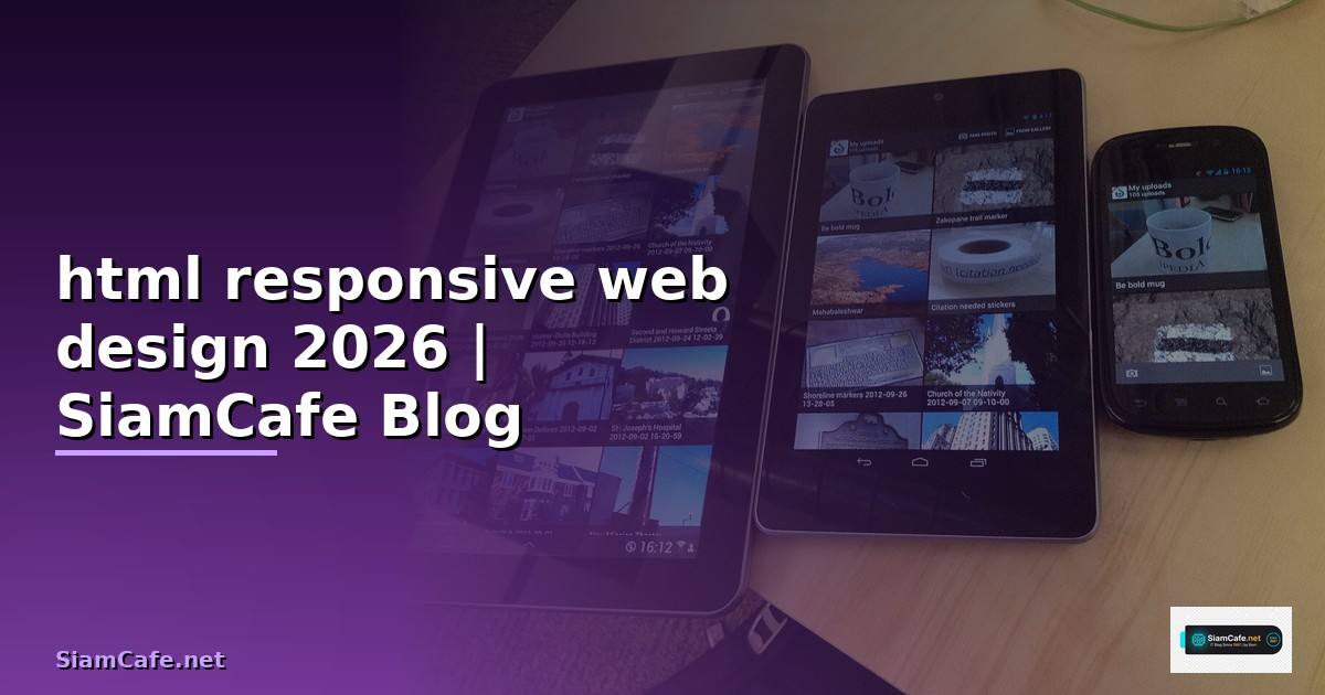 html responsive web design
