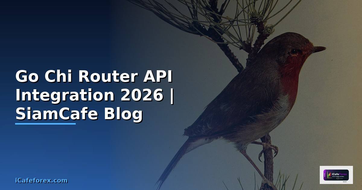 Go Chi Router API Integration เชื่อมต่อระบบ