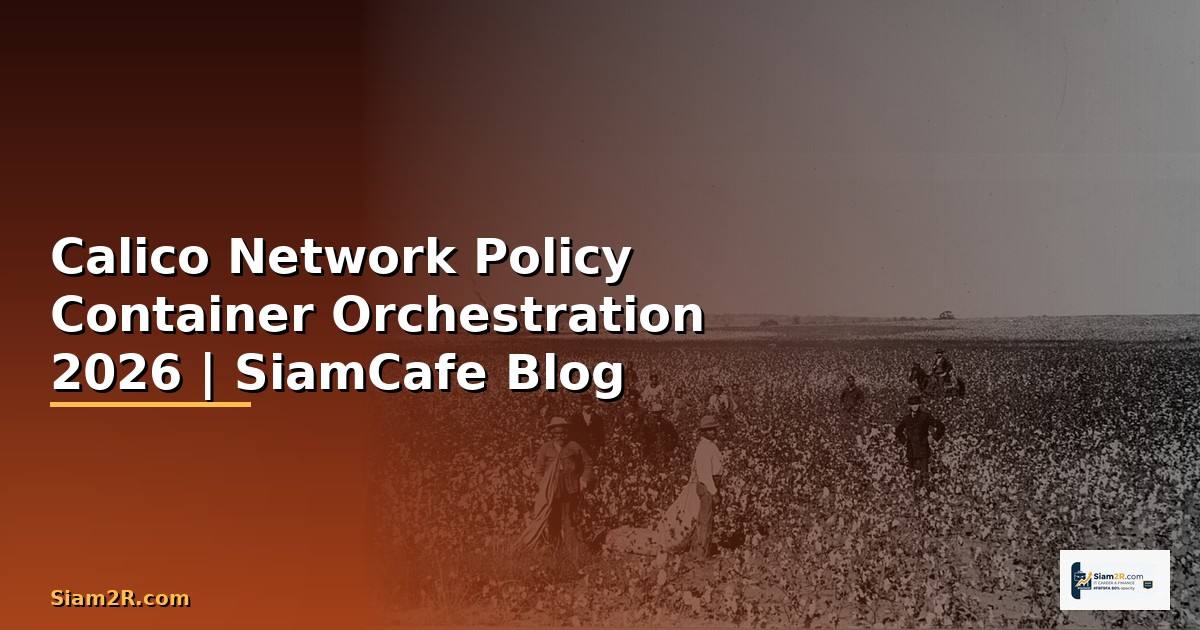 Calico Network Policy Container Orchestration