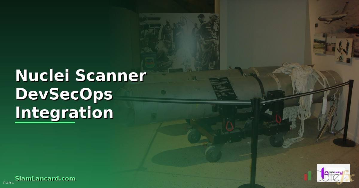 Nuclei Scanner DevSecOps Integration —