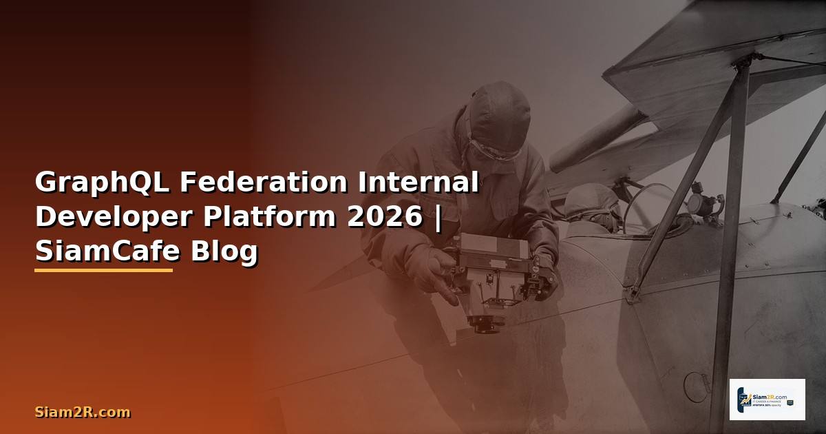 GraphQL Federation Internal Developer Platform