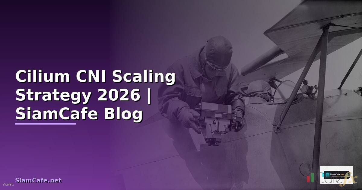 Cilium CNI Scaling Strategy
