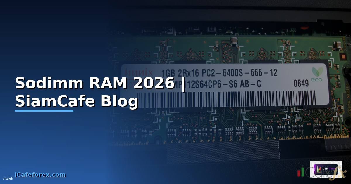 Sodimm RAM คืออะไร — ทุกสิ่งที่ต้องรู้ในปี 2026