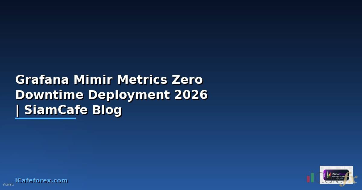 Grafana Mimir Metrics Zero Downtime Deployment