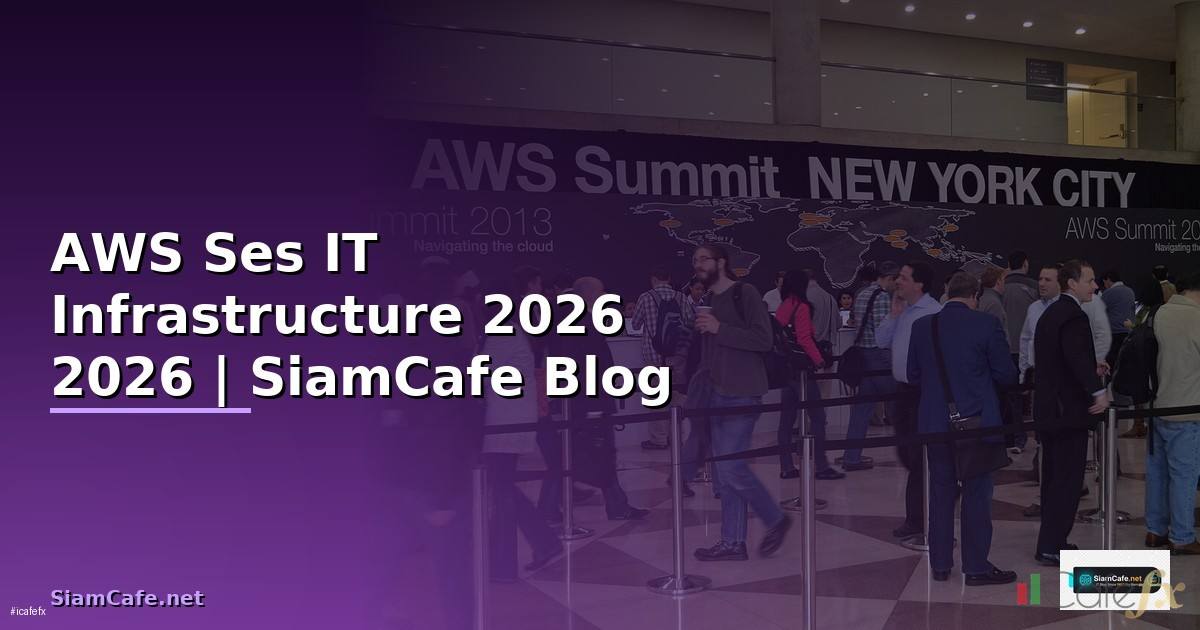 AWS Ses คืออะไร — คู่มือ IT Infrastructure 2026