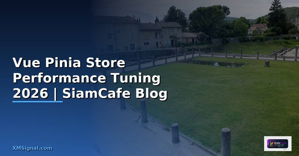 Vue Pinia Store Performance Tuning เพิ่มความเร็ว