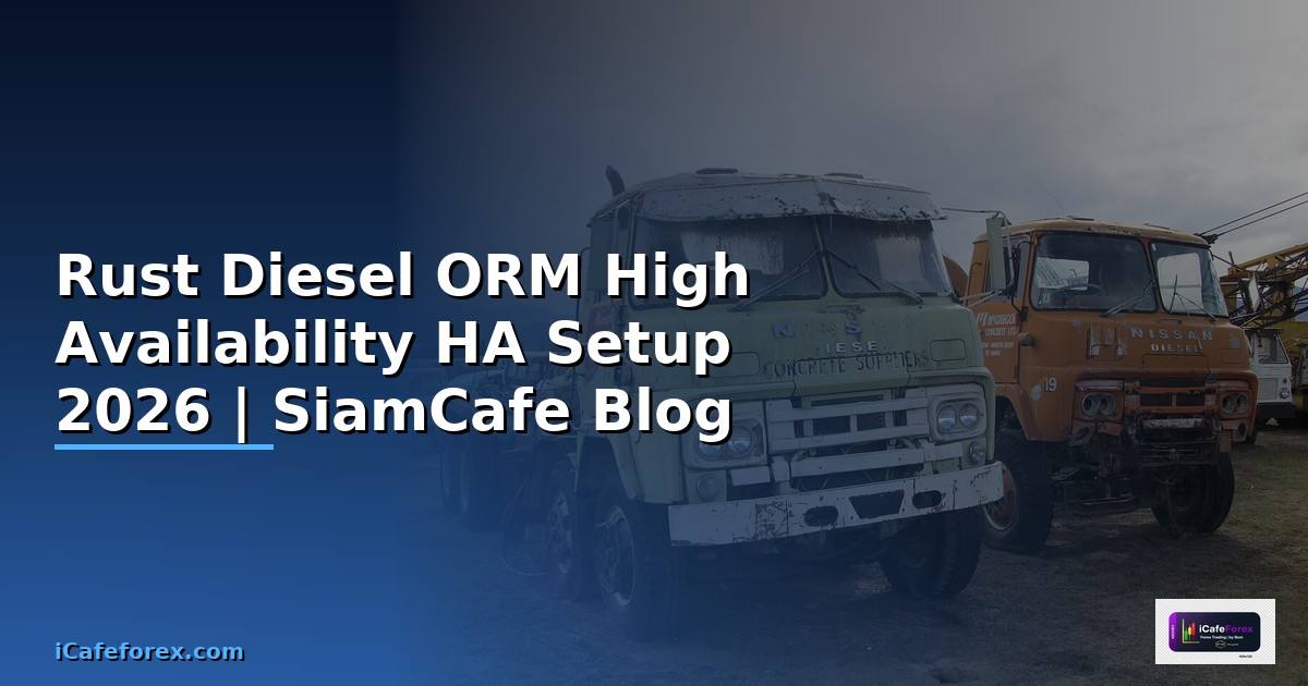 Rust Diesel ORM High Availability HA Setup