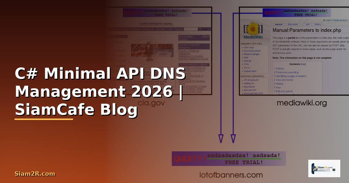 C# Minimal API DNS Management
