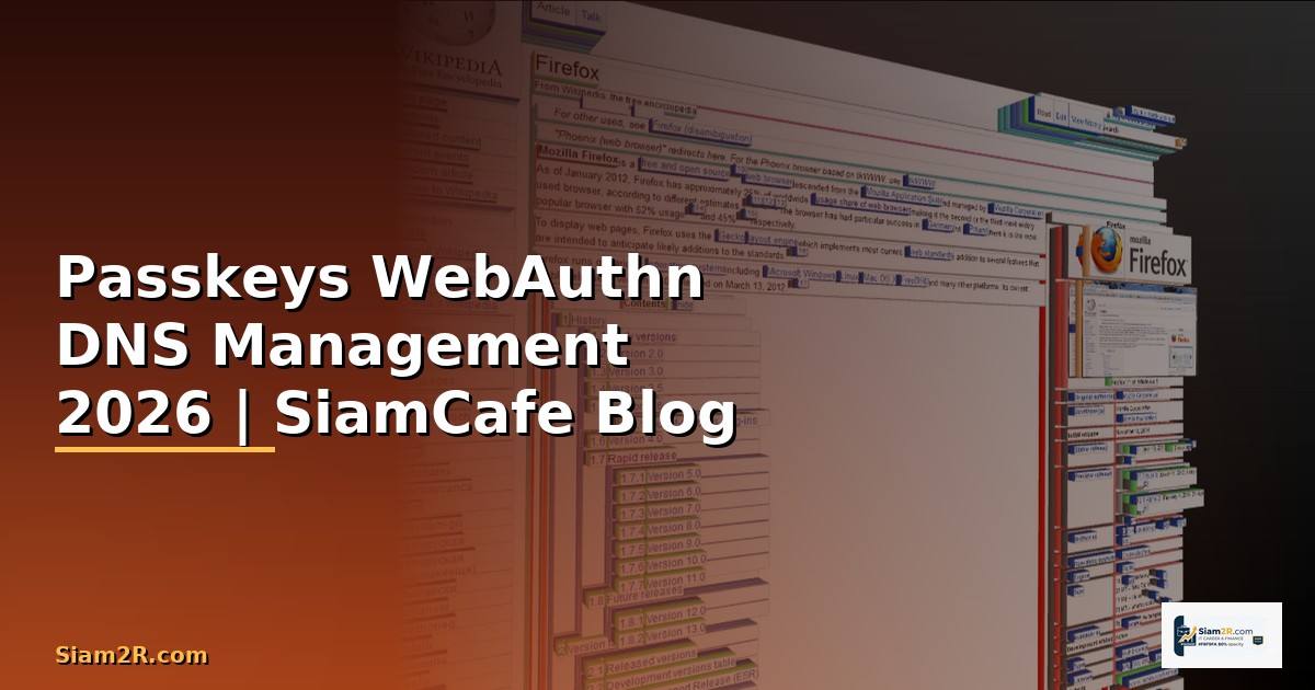 Passkeys WebAuthn DNS Management