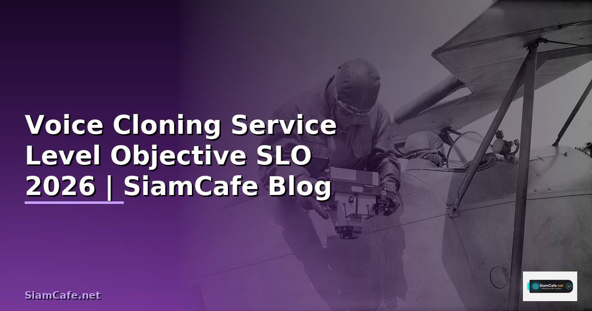Voice Cloning Service Level Objective SLO