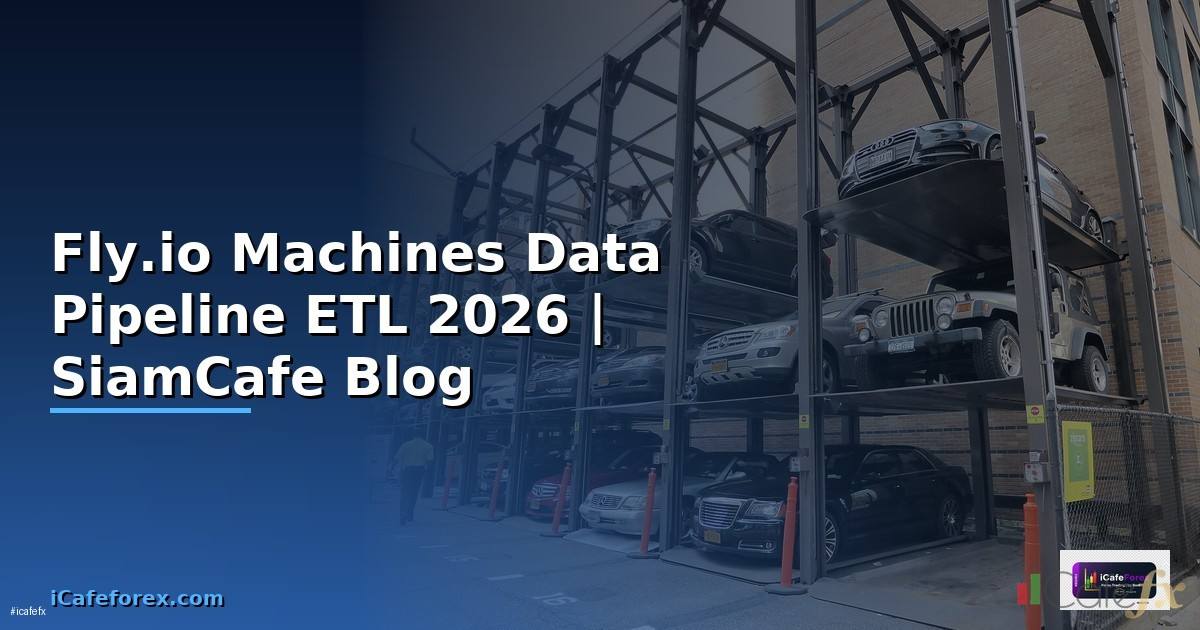Fly.io Machines Data Pipeline ETL — คู่มือฉบับสมบูรณ์ 2026
