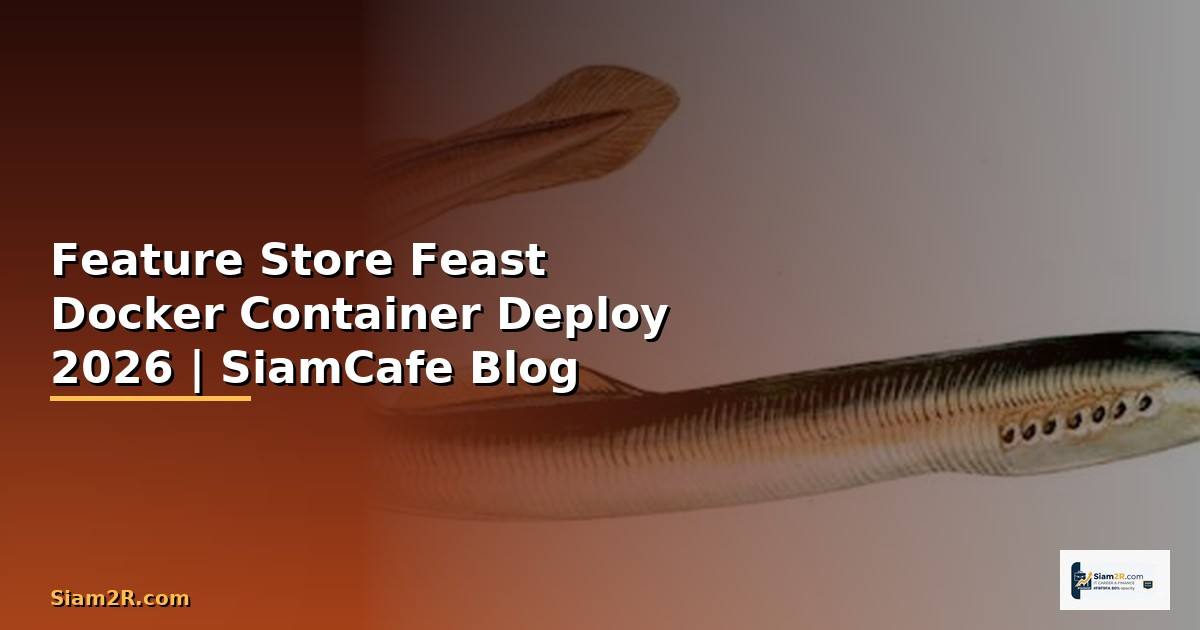 Feature Store Feast Docker Container Deploy