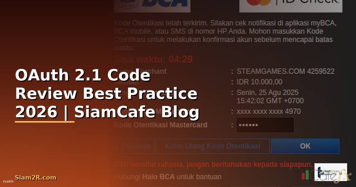 OAuth 2.1 Code Review Best Practice