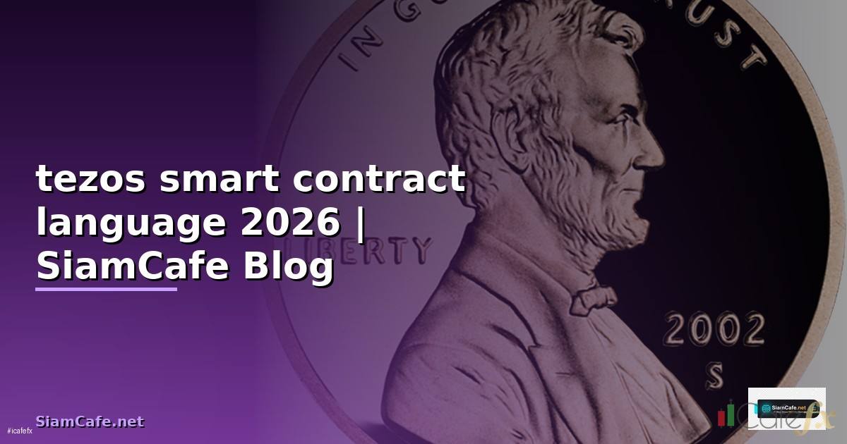 tezos smart contract language