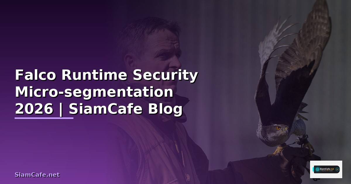 Falco Runtime Security Micro-segmentation