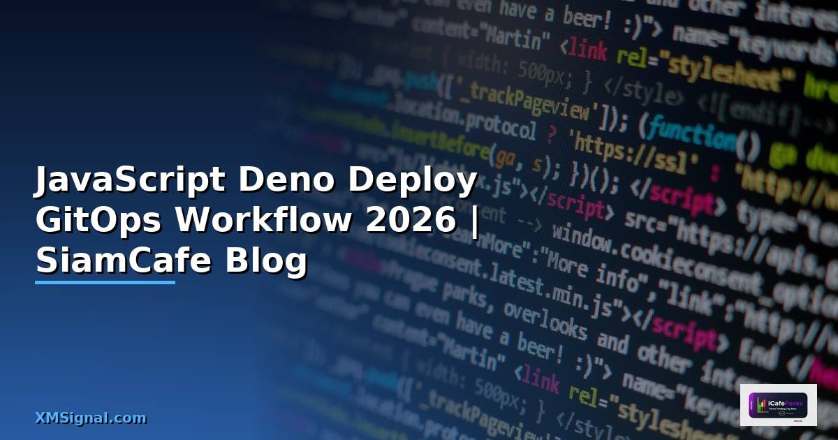 JavaScript Deno Deploy GitOps Workflow
