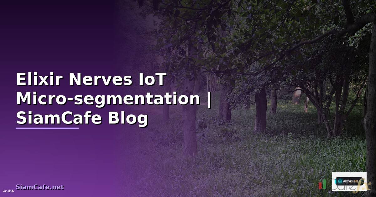 Elixir Nerves IoT Micro-segmentation