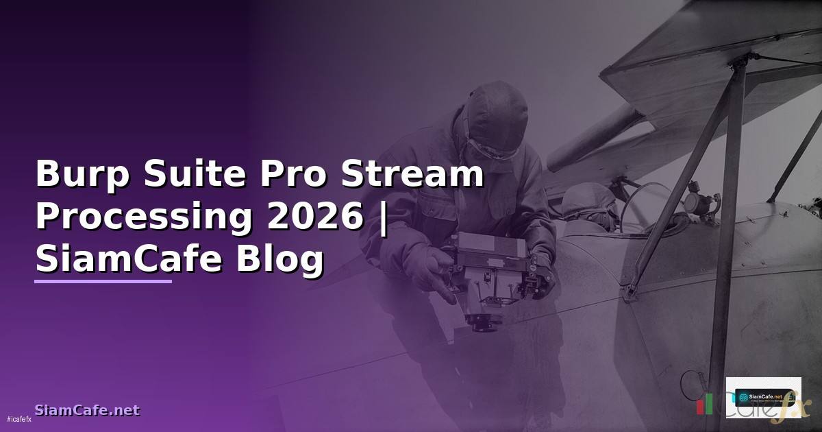 Burp Suite Pro Stream Processing