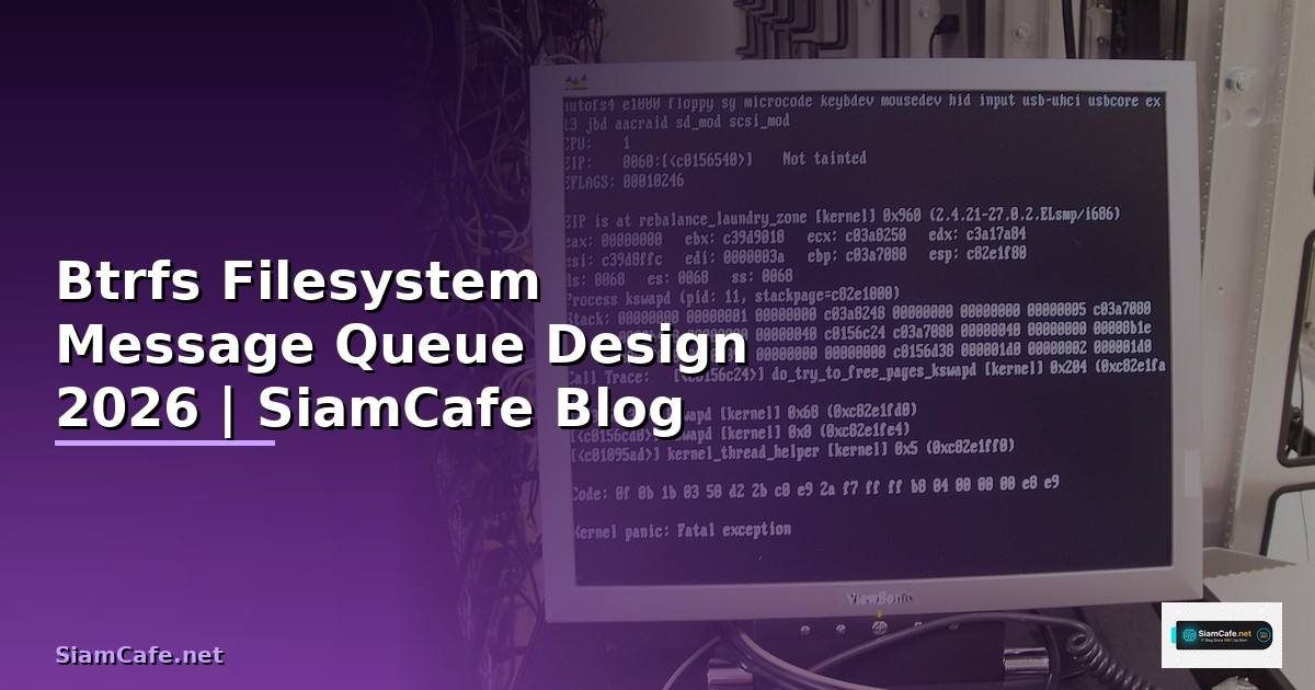 Btrfs Filesystem Message Queue Design