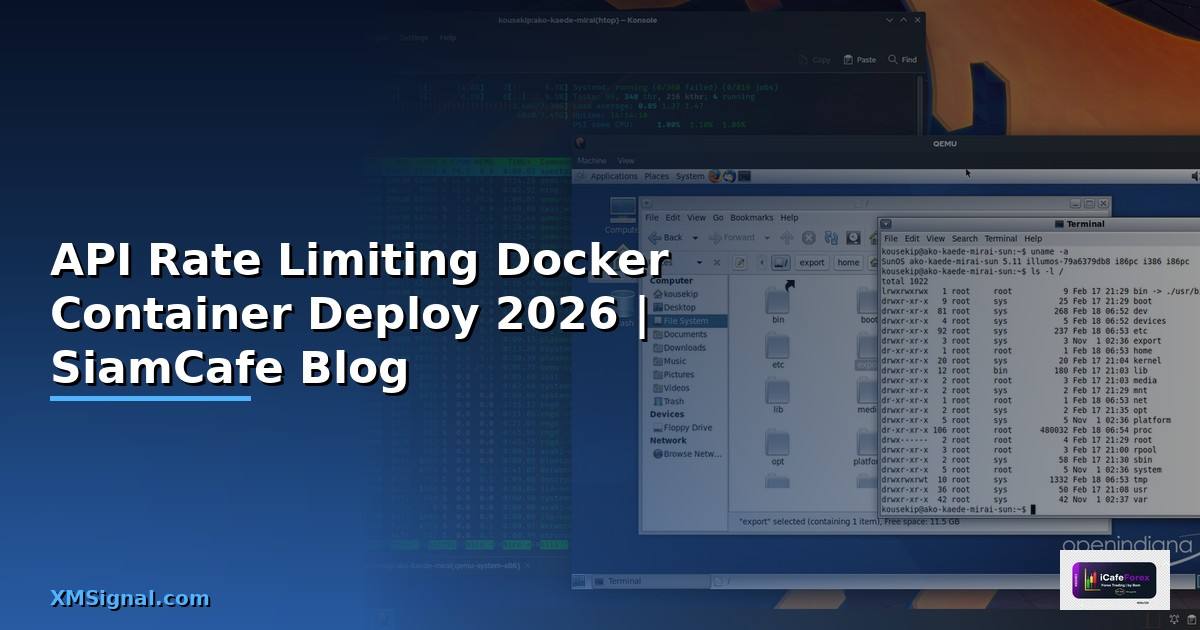 API Rate Limiting Docker Container Deploy
