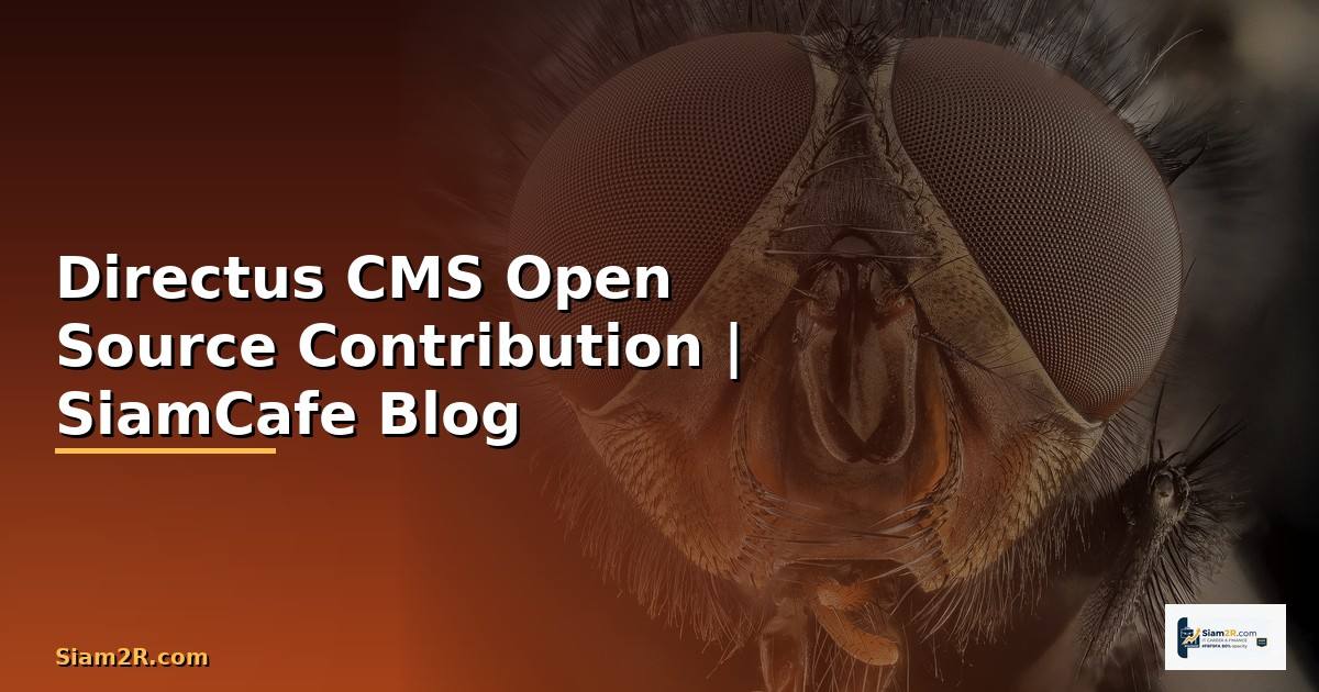 Directus CMS Open Source Contribution