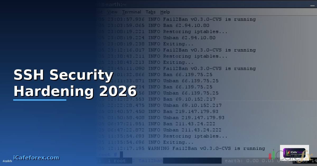 SSH Security Hardening — คู่มือฉบับสมบูรณ์ 2026