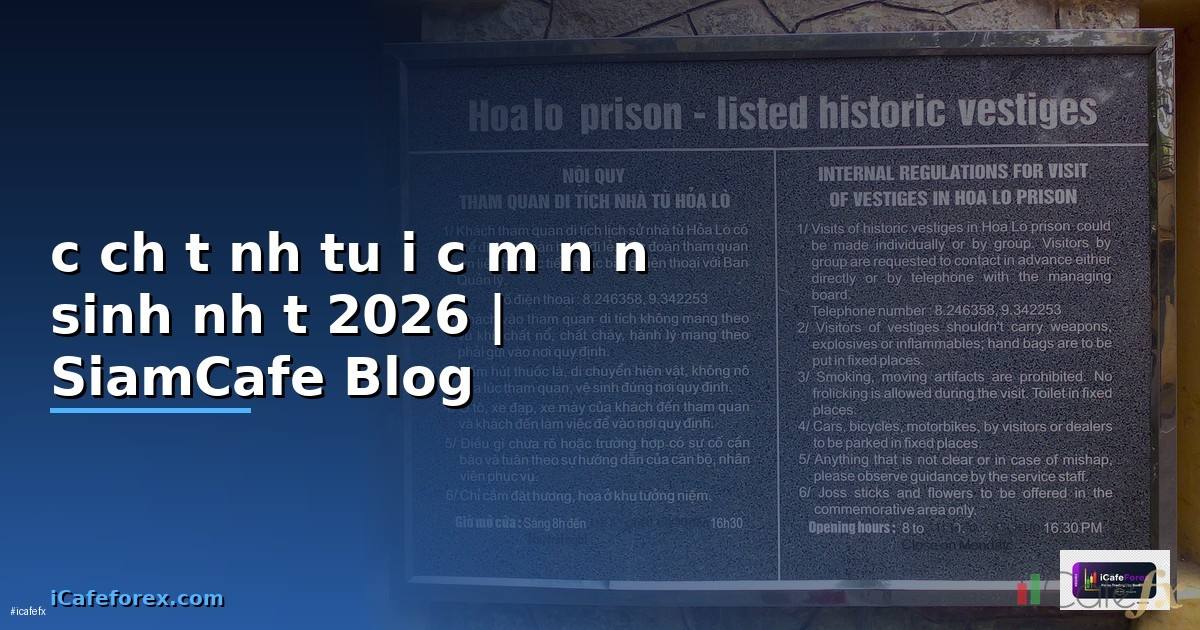 cách tính tuổi cắm nến sinh nhật