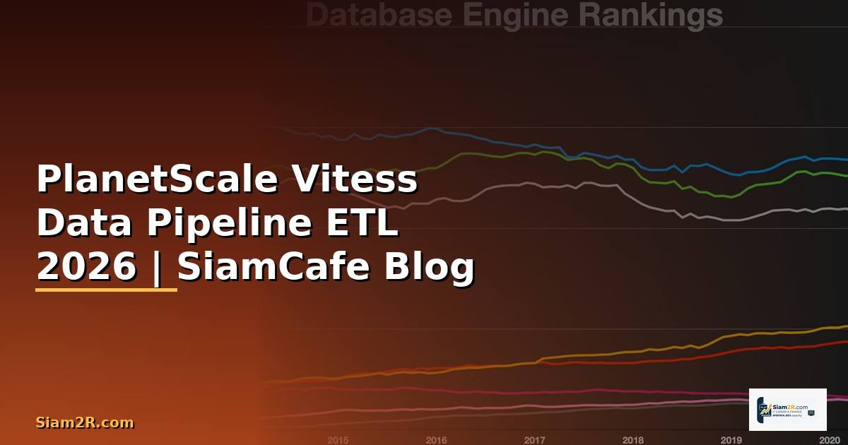 PlanetScale Vitess Data Pipeline ETL