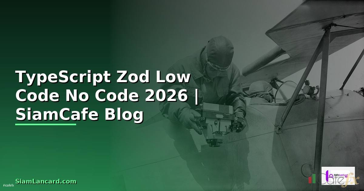 TypeScript Zod Low Code No Code