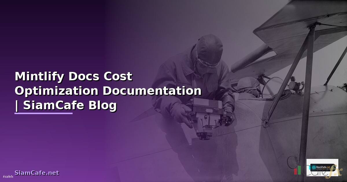 Mintlify Docs Cost Optimization ลดค่าใช้จ่าย —