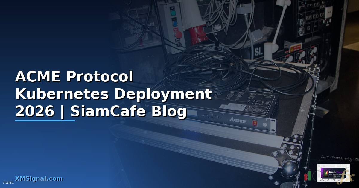 ACME Protocol Kubernetes Deployment